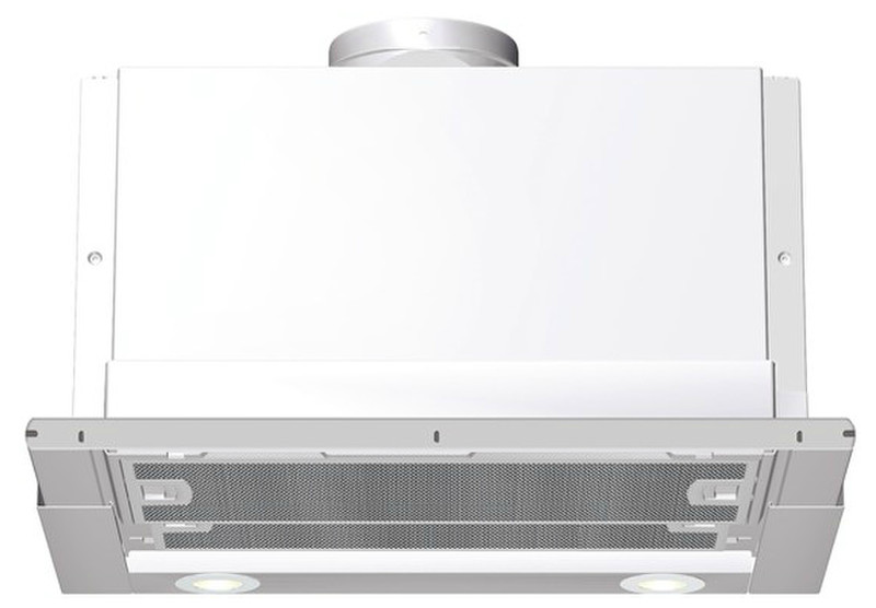 Bosch Serie 6 DHI655F Built-under 630m³/h D Silver cooker hood