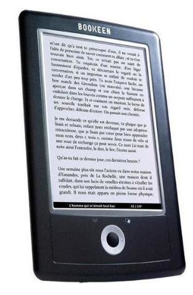 Bookeen Cybook Orizon 6" Сенсорный экран 2ГБ Wi-Fi Черный электронная книга