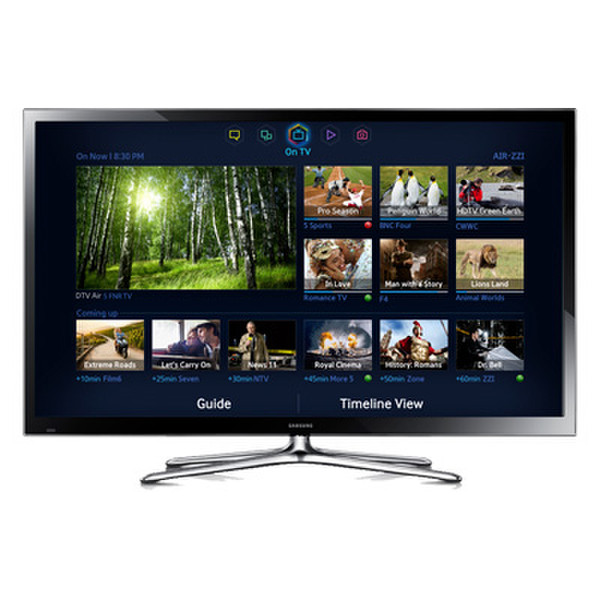 Samsung PN64F5500AF 64Zoll Full HD 3D Smart-TV WLAN Schwarz Plasma-Fernseher