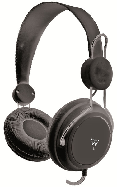 Ewent EW3577 Ohraufliegend Kopfband Schwarz Kopfhörer