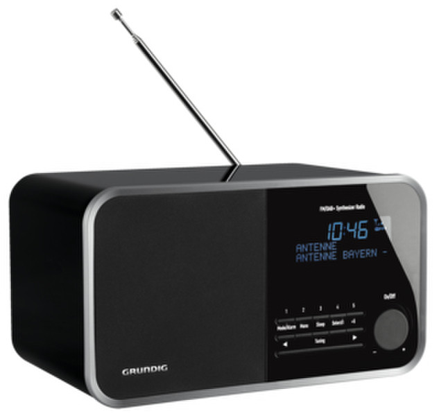 Grundig TR 2200 DAB+ Tragbar Analog & digital Schwarz Radio