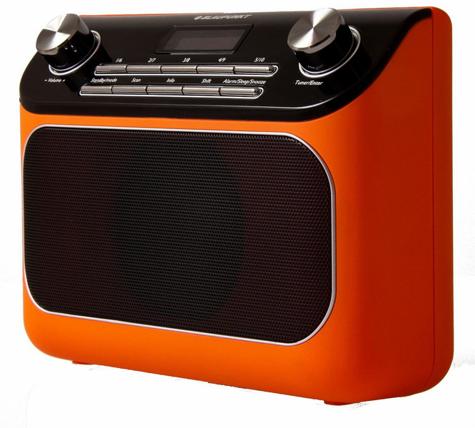 Blaupunkt RX+ 45e Uhr Digital Orange Radio
