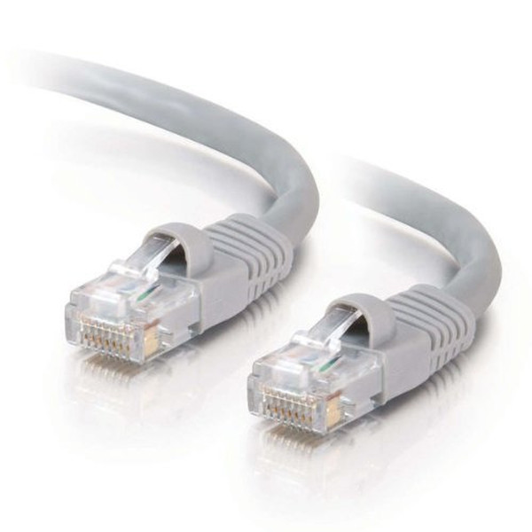 C2G Cat5e, 2ft. 0.6м Cat5e Серый сетевой кабель