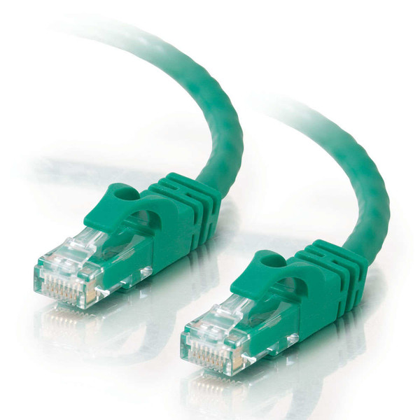 C2G Cat6, 2ft. 0.61м Cat6 U/UTP (UTP) Зеленый сетевой кабель