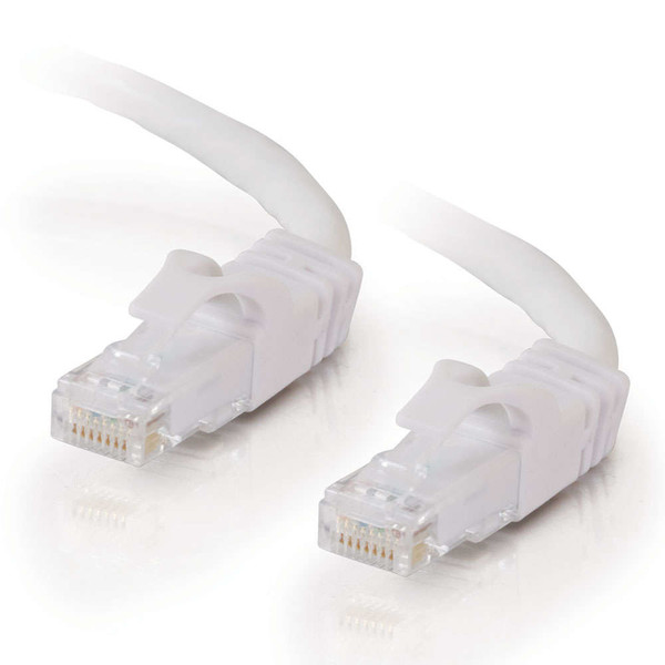 C2G Cat6, 2ft. 0.61м Cat6 U/UTP (UTP) Белый сетевой кабель