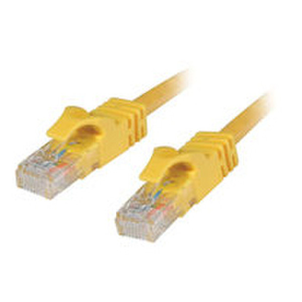 C2G Cat6, 1ft 0.3м Cat6 Желтый сетевой кабель