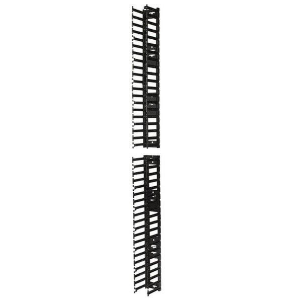APC AR7580A Straight cable tray Schwarz Kabelrinne
