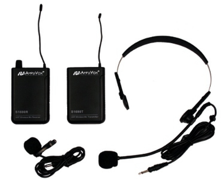 AmpliVox S1601 PC microphone Проводная Черный микрофон