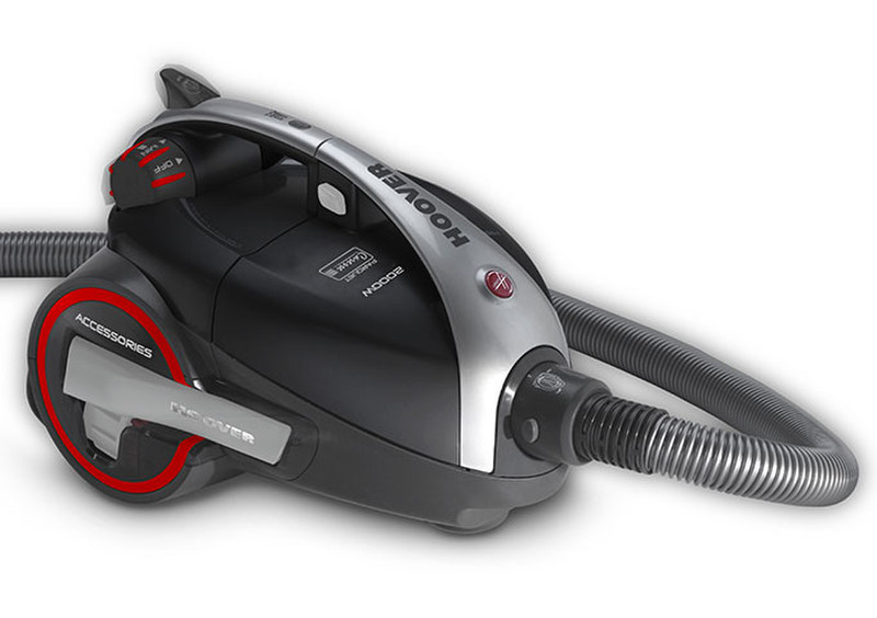 Hoover Freespace EVO Zylinder-Vakuum 2.3l 2000W Schwarz, Rot