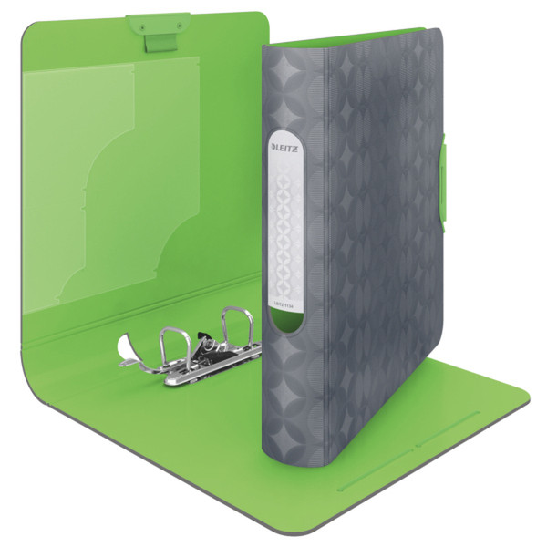 Leitz 180° Active Retro Chic Lever Arch File 1134 Green,Grey ring binder