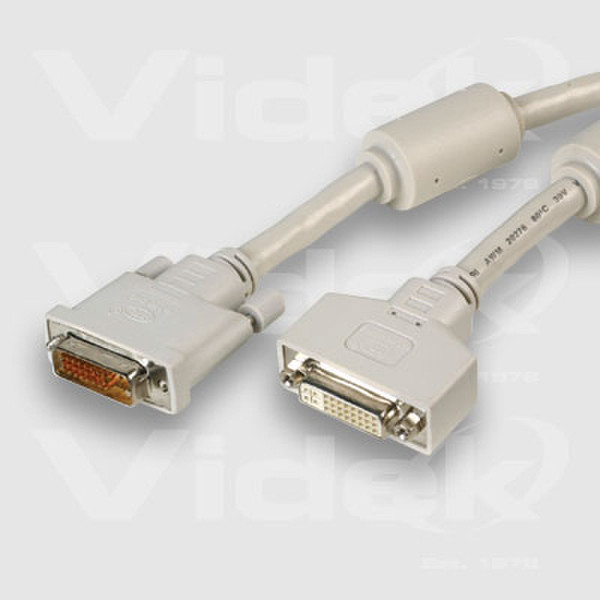 Videk DVI M to DVI F A+D Monitor Extension Cable 10m 10м DVI кабель