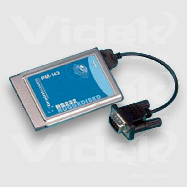 Videk PM-143 Single Port RS232 Card Ruggedised Cеребряный кабель USB