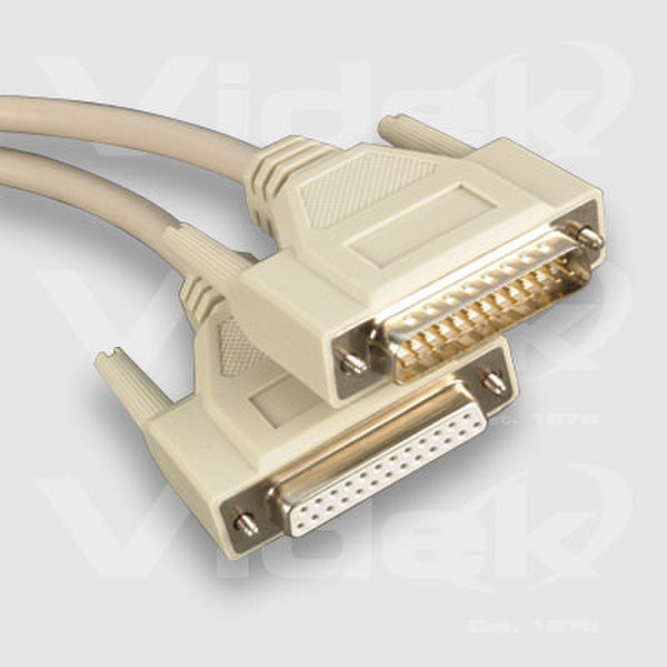 Videk RS232 25 D Type Cable 2m SCSI-Kabel