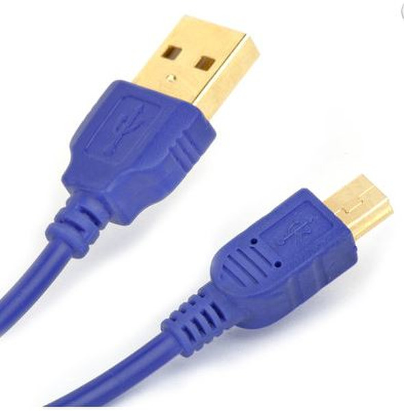 Energy Sistem USB A-B mini 1.2m 1.2м USB A Mini-USB B Синий