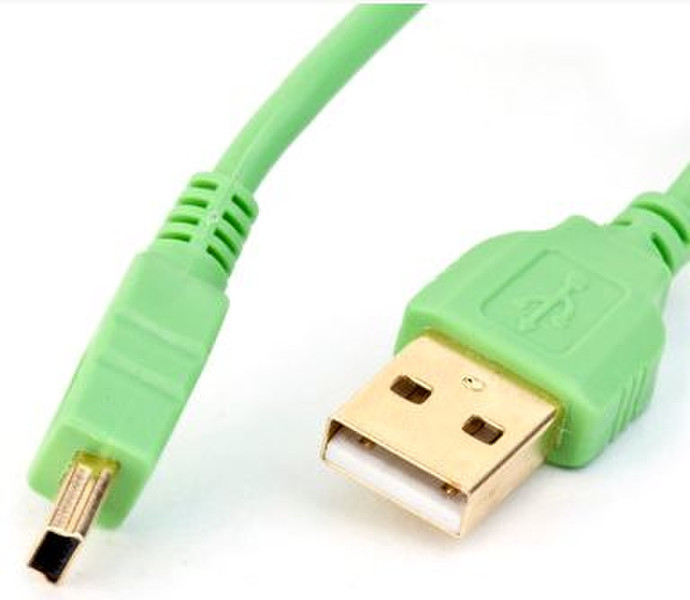 Energy Sistem USB A-B mini 1.2m 1.2м USB A Mini-USB B Зеленый