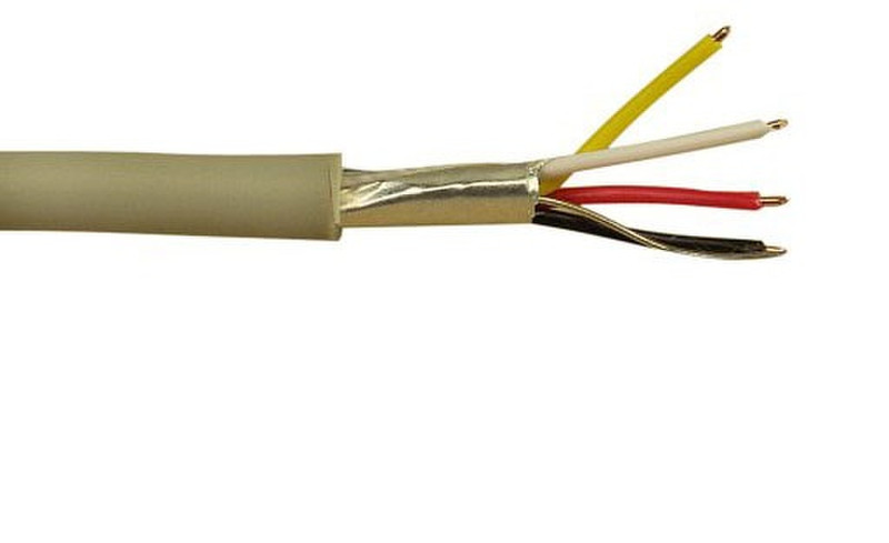 InLine 69980C 100м Бежевый телефонный кабель