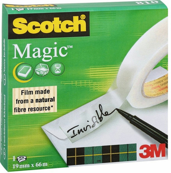 Scotch Magic 66m Weiß 1Stück(e) Klebeband für das Büro