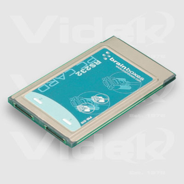 Videk PCMCIA Serial Card Silver USB cable