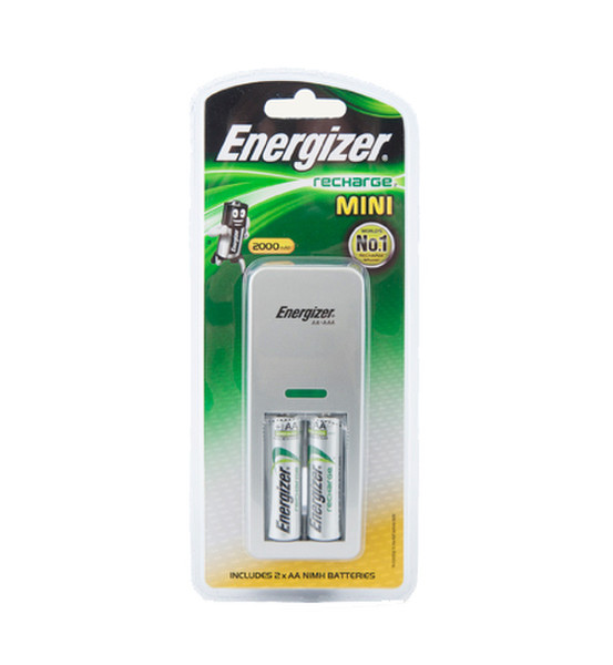 Energizer CH2PC2 Indoor Grey,Silver battery charger