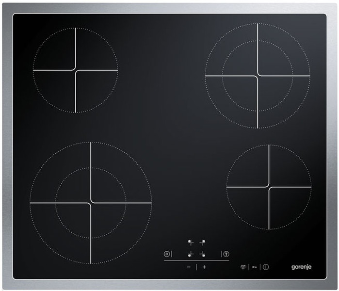 Gorenje ECT640AX Встроенный Electric hob Черный плита