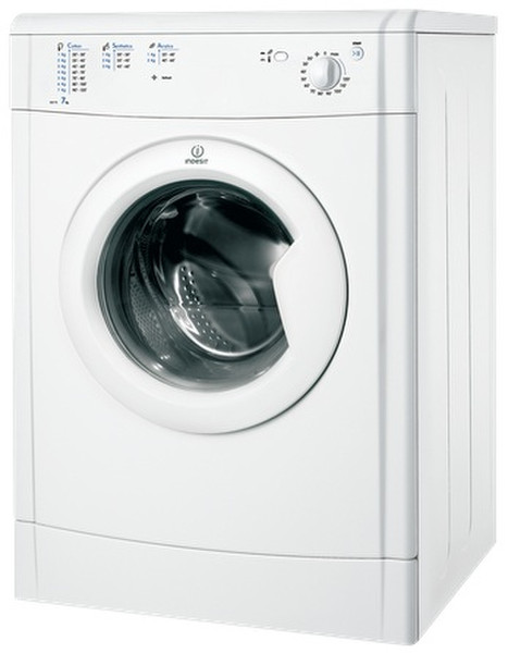 Indesit IDV 75 (KW) freestanding Front-load 7kg C White tumble dryer