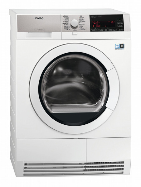 AEG T97685IH freestanding Front-load 8kg A+++ White