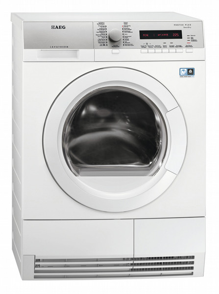 AEG T76485IH1 Freistehend Frontlader 8kg A+ Grau, Weiß