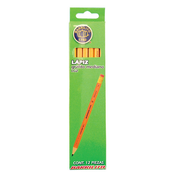 Barrilito 7501214927303 12шт графитовый карандаш