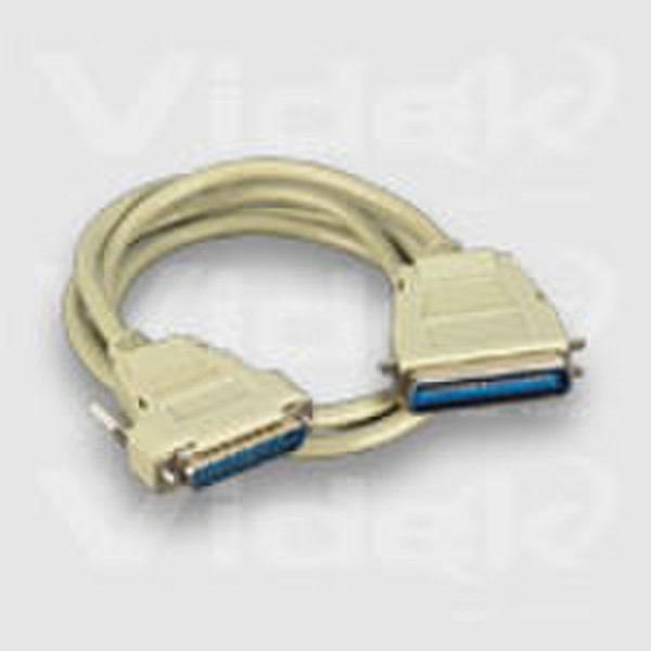 Videk DB25M - C36M Assembled Parallel 0.8m Grey printer cable