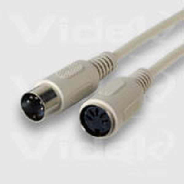 Videk 5 Pin Din M - F Keyboard Extension Cable 5Mtr 5м кабель PS/2