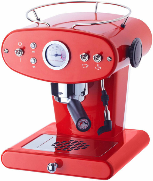 FrancisFrancis X1 E.S.E. Trio Espresso machine 1L 1cups Red
