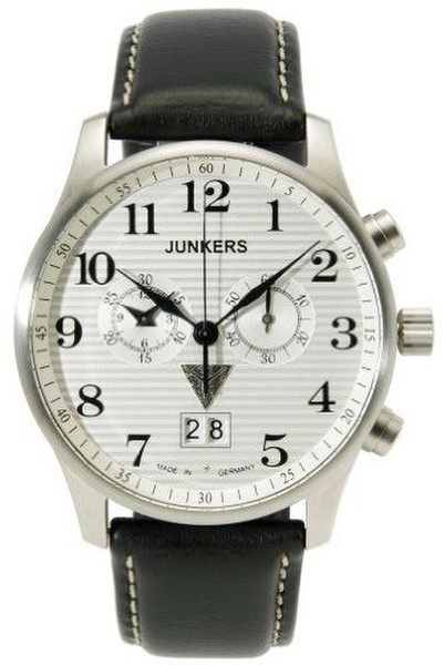 Junkers 6686-1 Armbanduhr Männlich Quarz Hell-Metallic Uhr