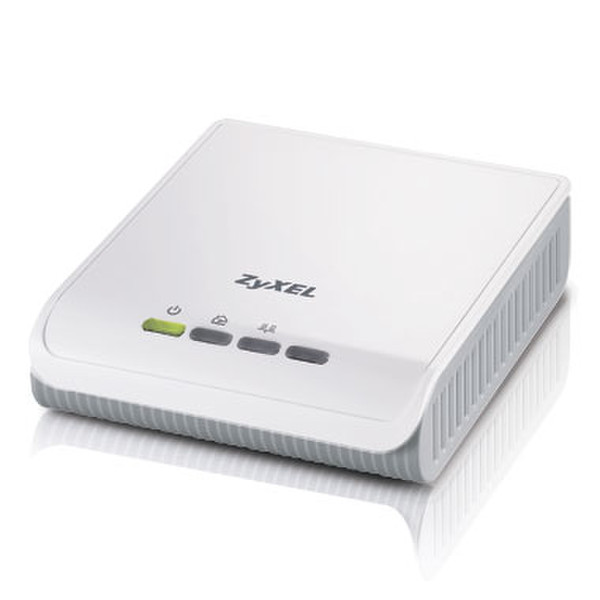 ZyXEL PL-100 85Мбит/с Подключение Ethernet Белый 1шт PowerLine network adapter