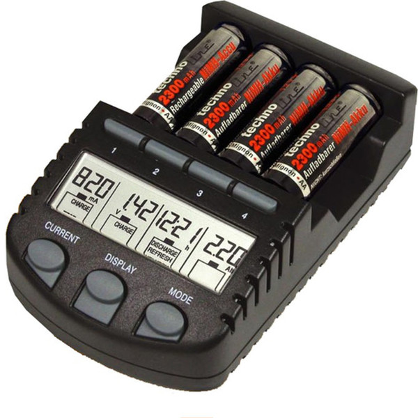 Technoline BC 700 Indoor Black battery charger