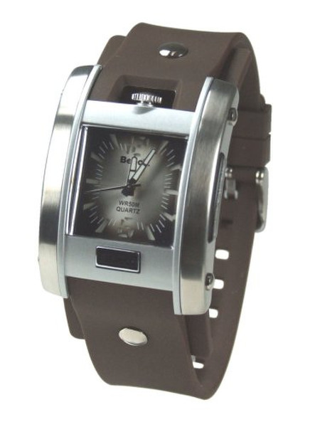 Bench BC0018BR Armbanduhr Männlich Quarz Hell-Metallic Uhr