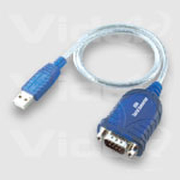 Videk AP1103 USB / DB9M - 0.65M USB DB9M cable interface/gender adapter