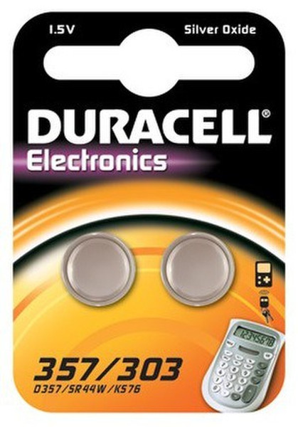 Duracell DUR936885 Серебряно-цинковый 1.5В батарейки