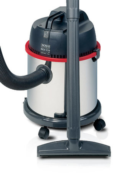 Thomas INOX 1520 PLUS Drum vacuum 20L 1500W Black,Red,Stainless steel vacuum
