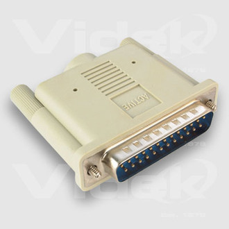 Videk SCSI Terminator DB25M Active White SCSI cable