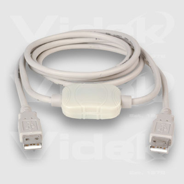 Videk UC230 USB 1.1 File Transfer Cable - 2m 2м USB A USB A кабель USB