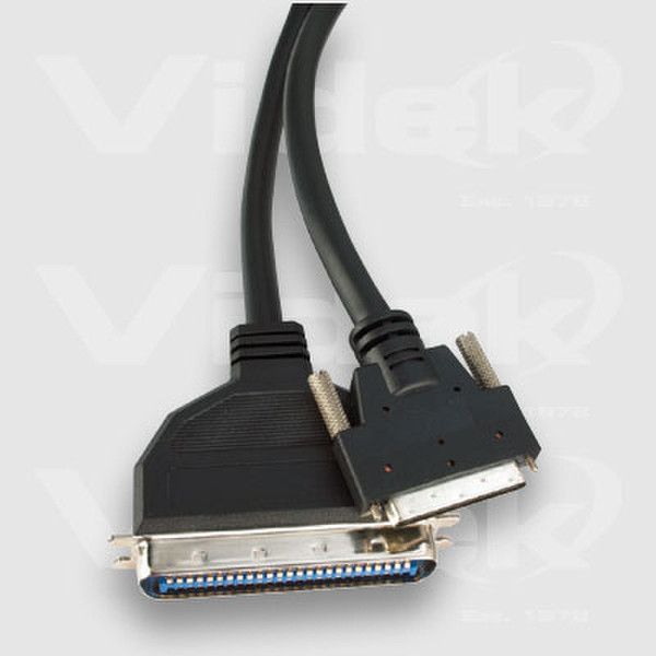 Videk C50M - VHDCI HP 68CM SCSI Cable 3Mtr 3m Schwarz SCSI-Kabel