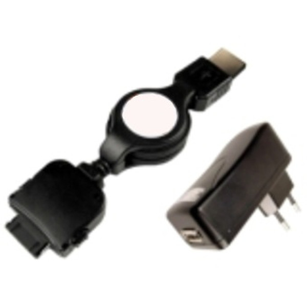 ZipLinq ZIP-IPOD-USB Для помещений Черный зарядное для мобильных устройств