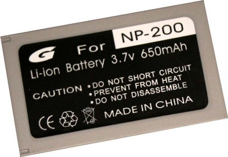 Bilora Li-Ion 650mAh Lithium-Ion 650mAh 3.7V Wiederaufladbare Batterie