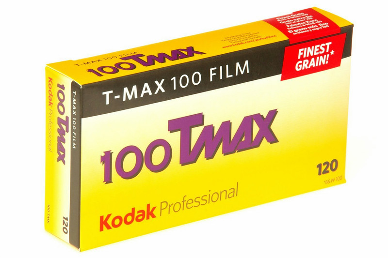 Kodak T-MAX 100 120shots black & white film