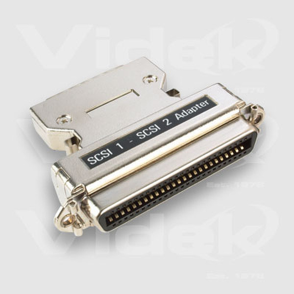 Videk C50F to HP DB68M SCSI Adaptor Silver SCSI cable