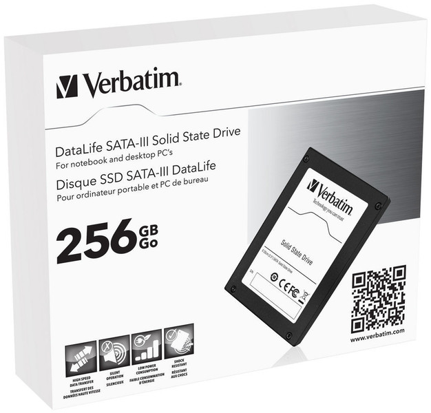 Verbatim 256GB DataLife SATA-III Serial ATA III