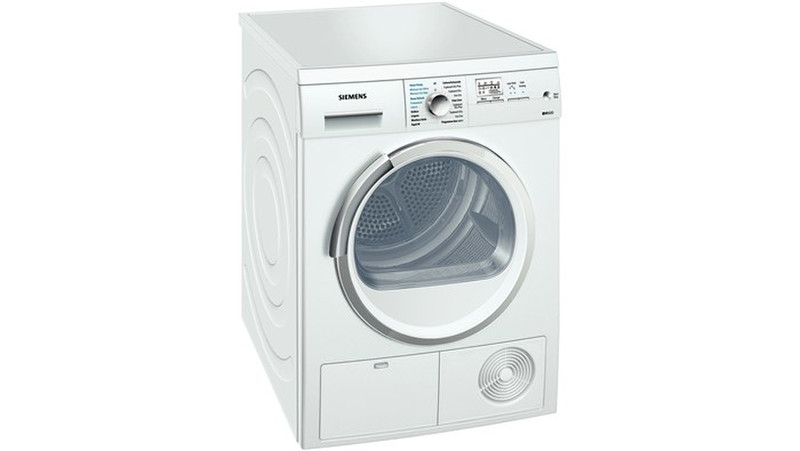 Siemens WT46S597GB freestanding Front-load 8kg B White tumble dryer