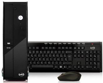 Ghia PCGHIA-1532 2.7GHz A4-3400 SFF Black PC