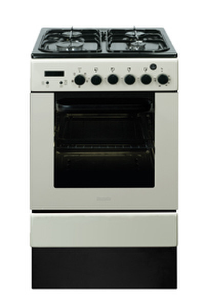 Baumatic BCD500IV Freestanding Gas hob A Cream cooker