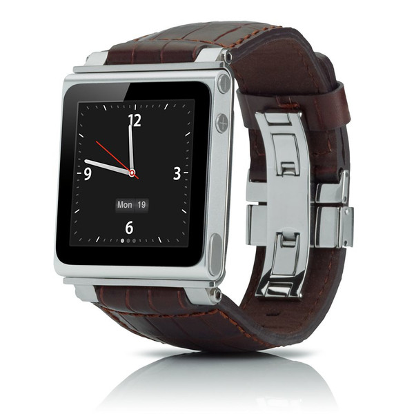 Apple iWatchz Band Brown Leather,Metal